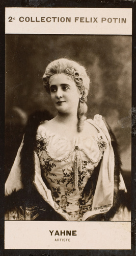 Reutlinger - Marie Yahne, artiste
