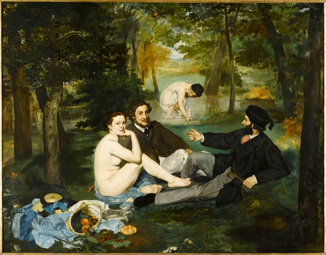 Edouard Manet - Le Déjeuner sur l'herbe}