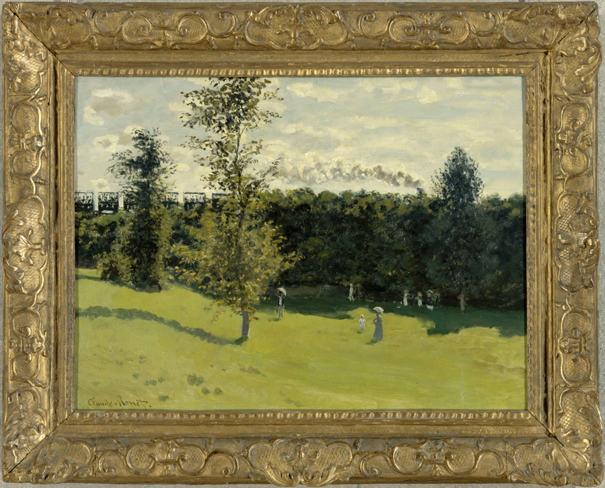 Claude Monet - Train dans la campagne
