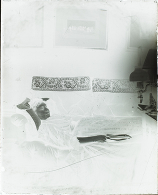 Edgar Degas - Louise Halévy allongée