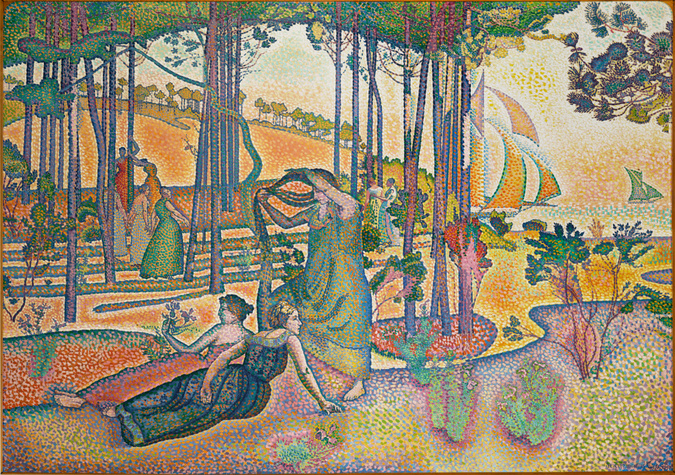L'Air du soir - Henri-Edmond Cross | Musée d'Orsay
