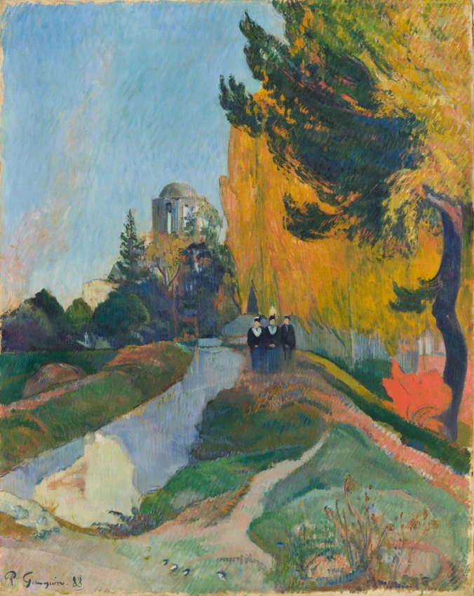 Les Alyscamps - Paul Gauguin