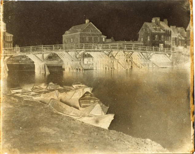 Adolphe Humbert de Molard - Pont de bois, Lagny-sur-Marne