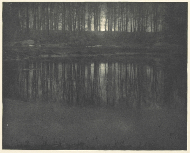 Edward Steichen - Moonlight : the Pond