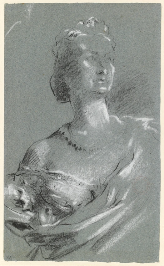 Jean-Baptiste Carpeaux - Etude pour le buste de la Princesse Mathilde