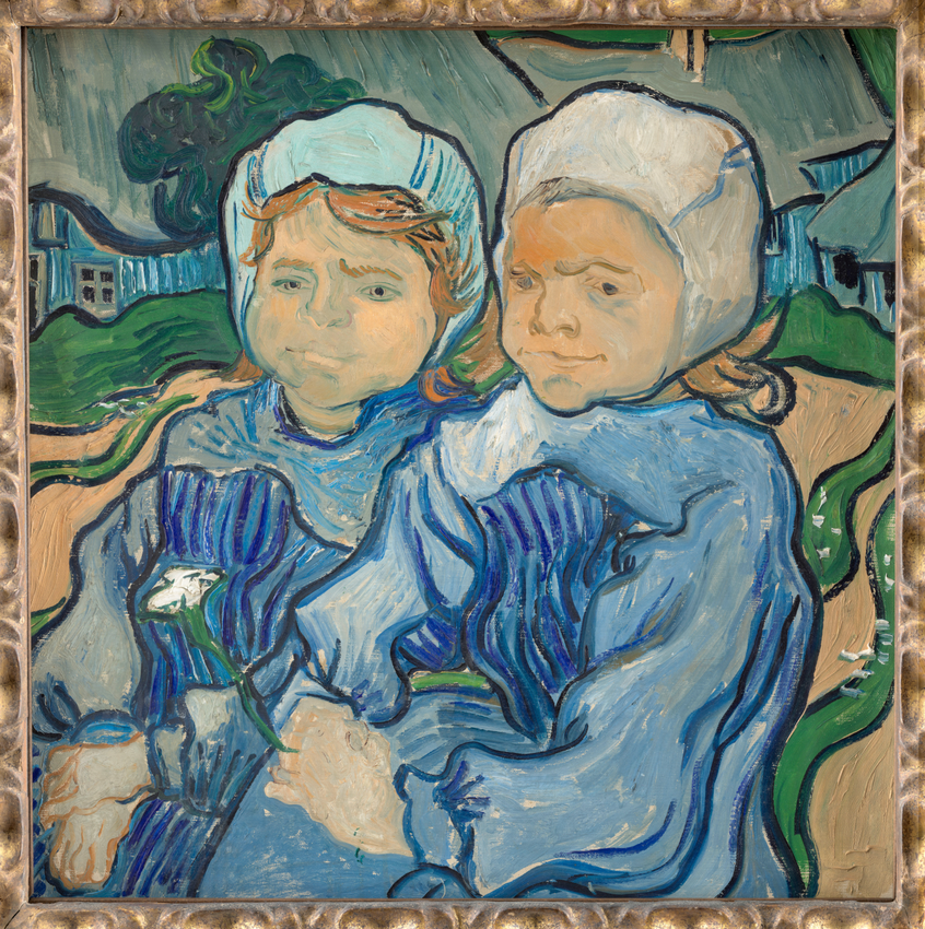 Deux fillettes - Vincent Van Gogh