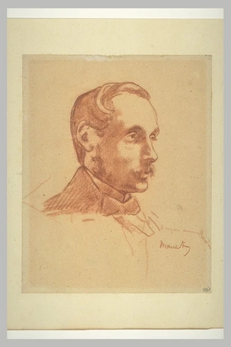Edouard Manet - Portrait de Roudier