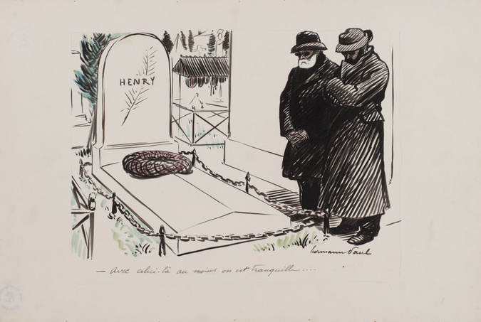 René Hermann-Paul - L’Enquête publiée, – Avec celui-là, au moins on est tranquil...