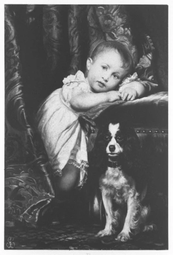 Robert Jefferson Bingham - "Portrait d'Horace Delaroche à cinq ans", tableau de ...