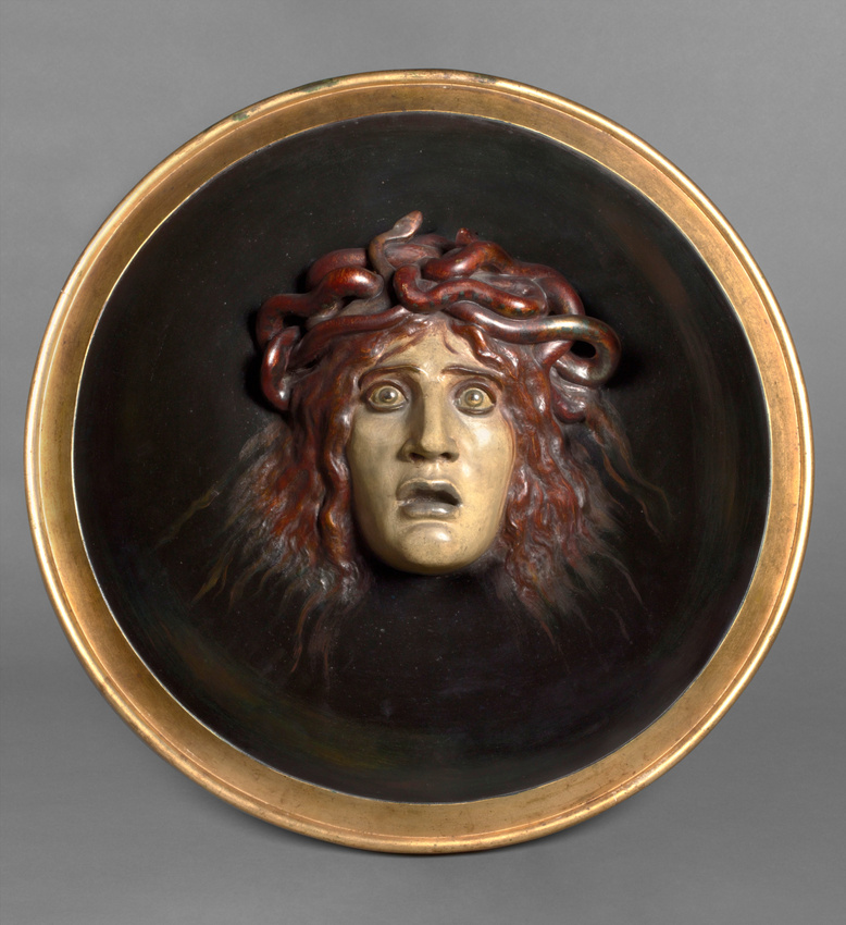 Arnold Böcklin - Bouclier avec le visage de Méduse