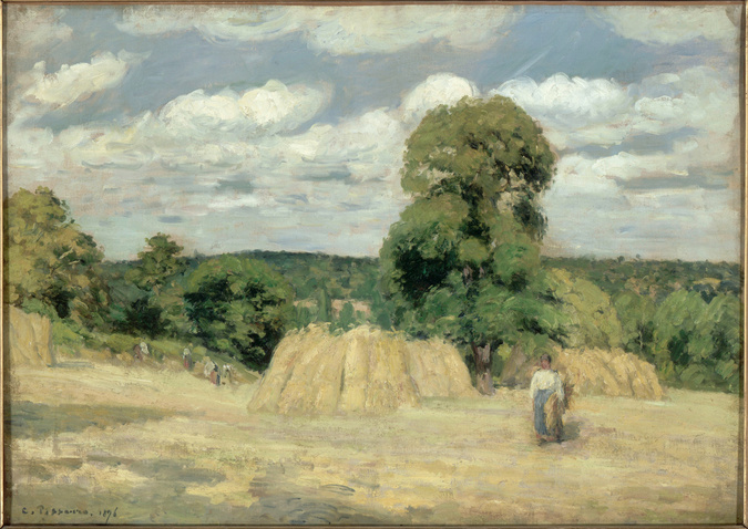 La Route de Louveciennes - Camille Pissarro | Musée d'Orsay