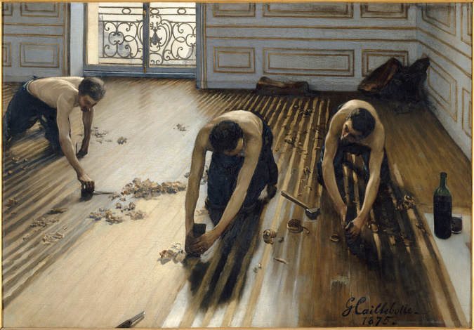 Gustave Caillebotte - Raboteurs de parquet