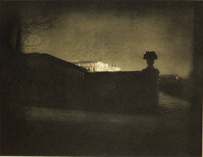 Edward Steichen - Nocturne - Orangerie Staircase, Versailles