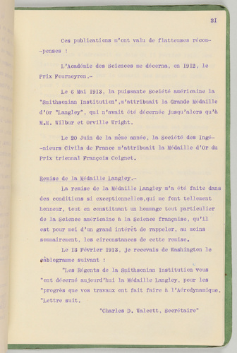 Gustave Eiffel - Biographie scientifique et industrielle. Résistance de l'air