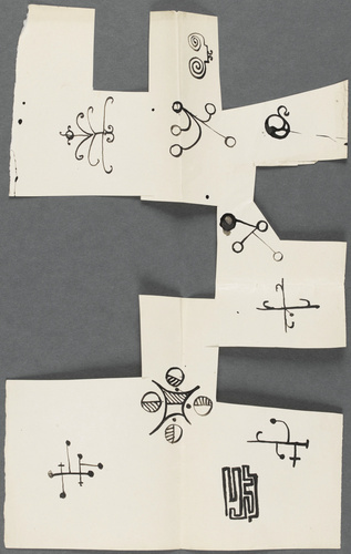 Paul Guillaume - Dessins abstraits et géométriques