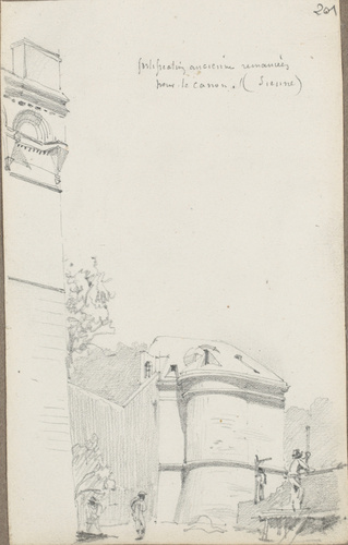 Louis Boitte - Sienne, fortifications