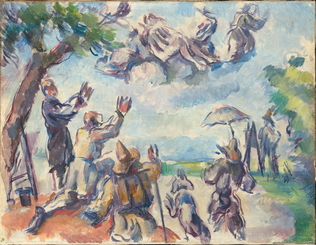 Apothéose de Delacroix - Paul Cézanne