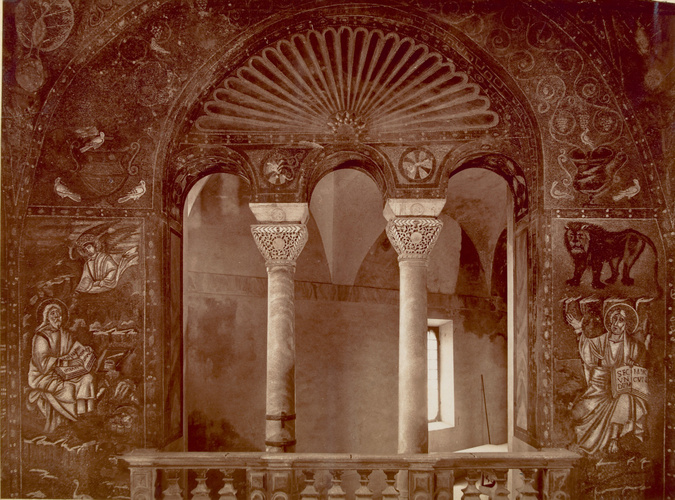 Anonyme - Italie, Ravenne : église San Vitale, un chapiteau