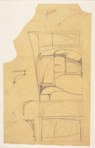 Hector Guimard - Paris 16e, 16, rue La Fontaine, Castel Béranger, propriété de M...