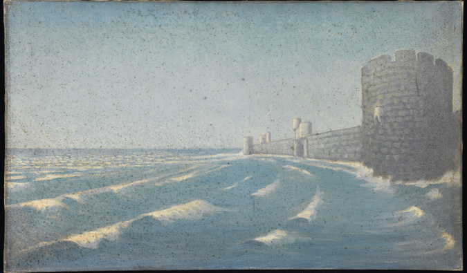 Alphonse Osbert - Embarquement des Croisés à Aigues-Mortes