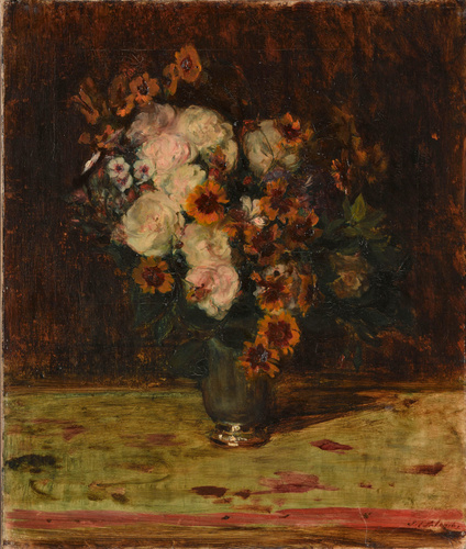 Fleurs dans un vase - Jacques-Emile Blanche | Musée d'Orsay