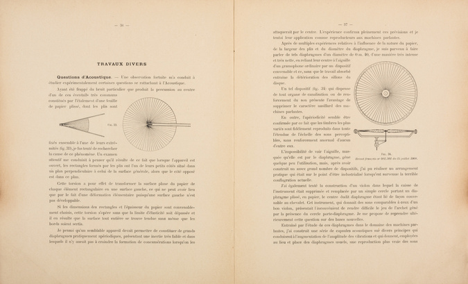 Louis Lumière - Notice sur les titres et travaux de Monsieur Louis Lumière