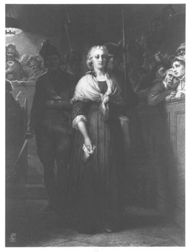 Robert Jefferson Bingham - "Marie Antoinette devant le tribunal", tableau de Pau...