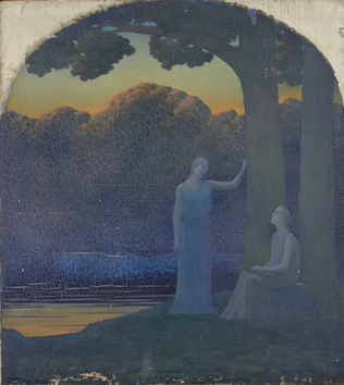 Alphonse Osbert - Crépuscule d'or