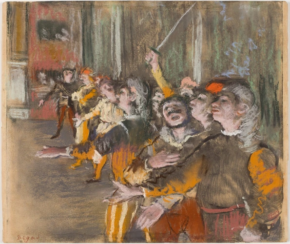 Edgar Degas - Choristes