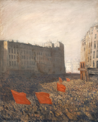 Théophile Alexandre Steinlen - Manifestation populaire