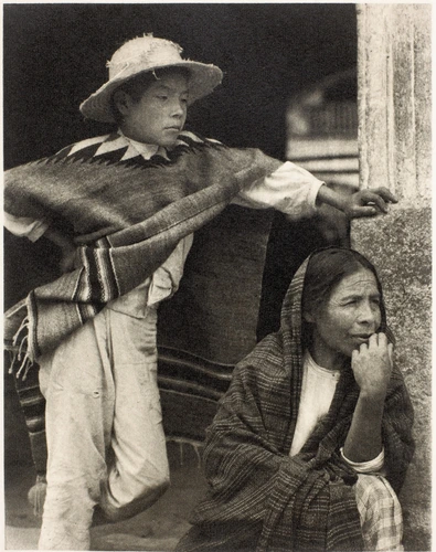 Paul Strand - Woman and boy, Terrancingo
