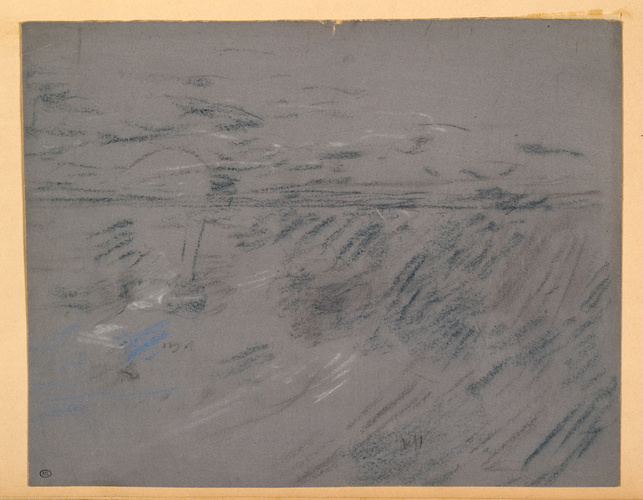 Eugène Boudin - Etude de ciel et de mer
