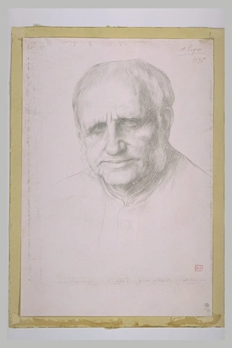 Alphonse Legros - Portrait de monsieur F. Seymour-Haden, graveur