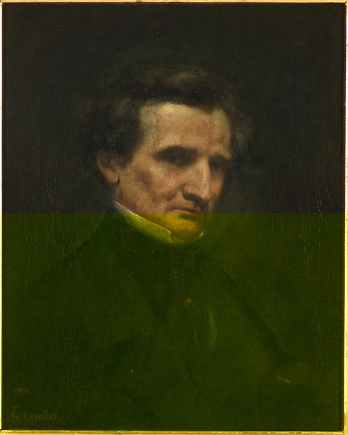 Gustave Courbet - Hector Berlioz