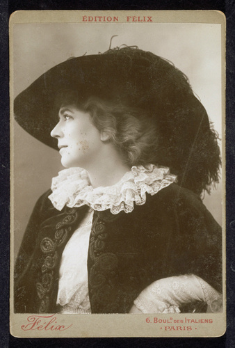 Felix - Jane Hading dans "la châtelaine"