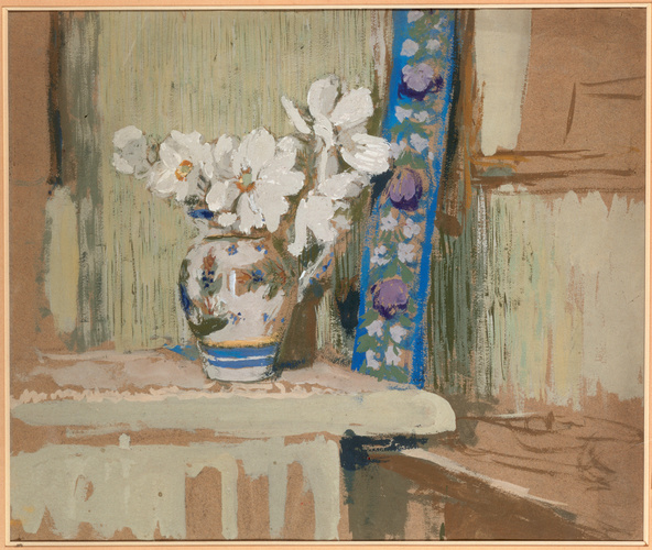 Edouard Vuillard - Bouquet d'anémones blanches
