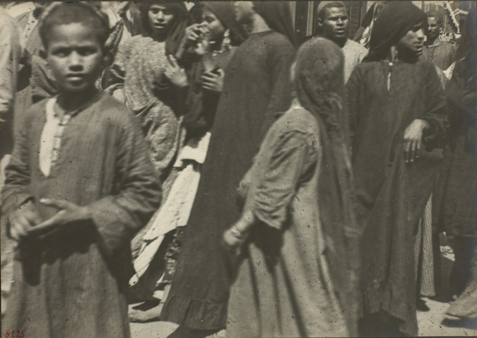 Anonyme - Pays du Maghreb, scène de foule