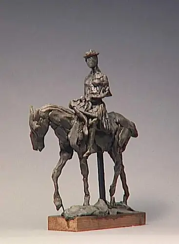 Emmanuel Fremiet - Marie Fremiet à cheval