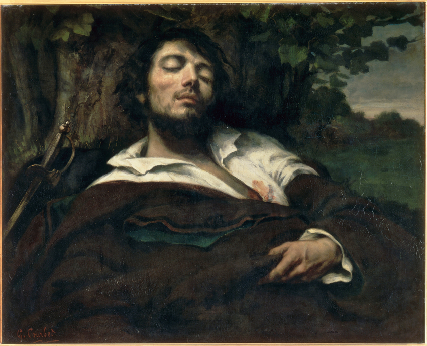 L'Homme blessé - Gustave Courbet