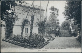 Anonyme - Palais rose, résidence du comte Robert de Montesquiou : l'aile droite