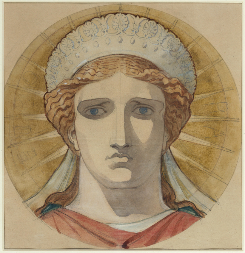 Charles Lameire - Comptoir d'Escompte, frise supérieure de la façade, Europa