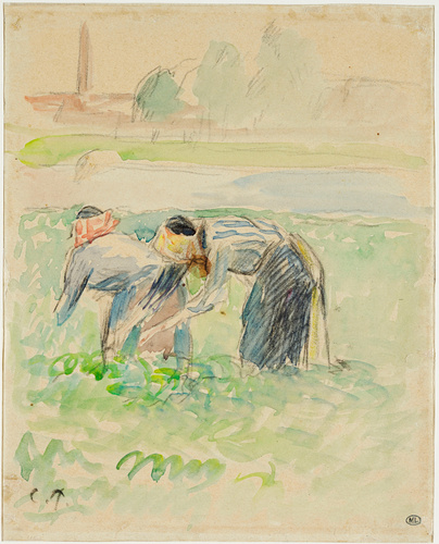 La Route de Louveciennes - Camille Pissarro | Musée d'Orsay
