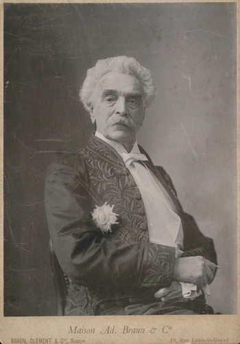 Braun, Clément & Cie - Portrait de Jean Léon Gérôme en officier de la Légion d'H...