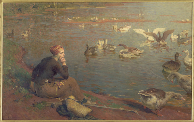 Gardeuse d'oies