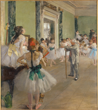La Classe de danse - Edgar Degas | Musée d'Orsay