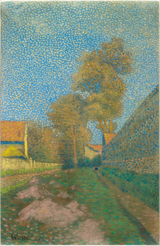 La Rue Alfred Brébion à Lagny
