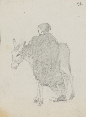 Louis Boitte - Un homme et son âne