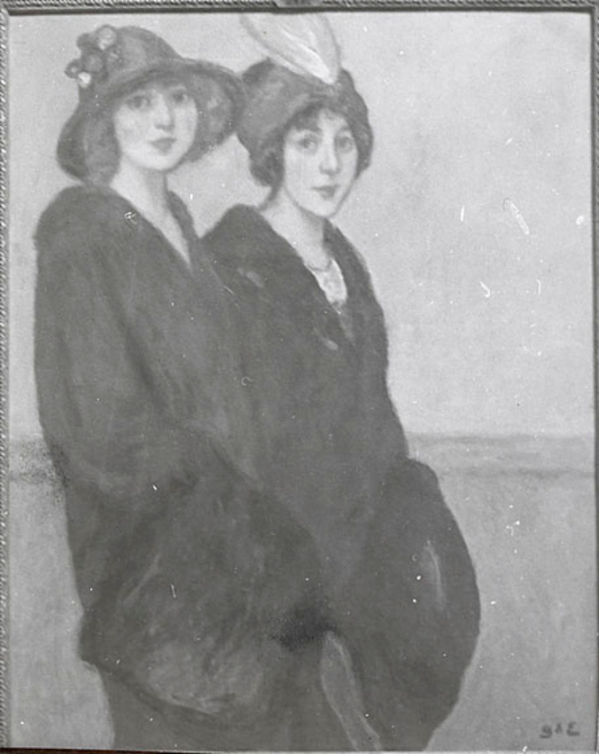 Georges d' Espagnat - Marthe et Josette