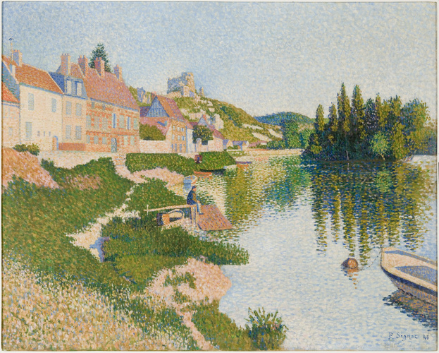 Paul Signac - Les Andelys. La Berge