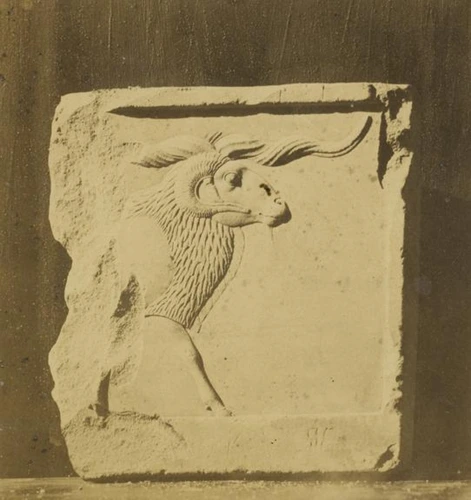 Aymard de Banville - Bas-relief en pierre calcaire, musée du Caire